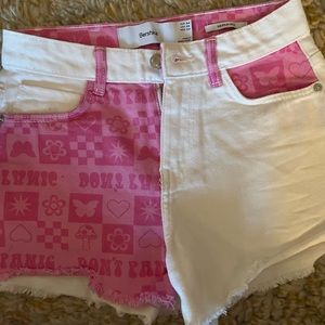 Split Colored Shorts
